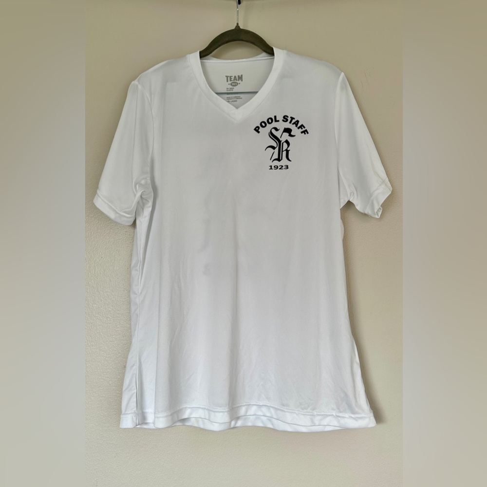 Team 365 White Performance Long Sleeve Top Size L